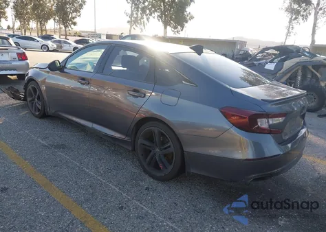 2018 Honda Accord Sport 2.0T из США, поврежденный, VIN 1HGCV2E3XJA010349